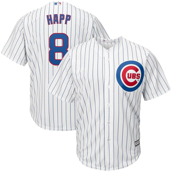 Ian Happ Chicago Cubs Majestic Cool Base Home Player Jersey - White 2019