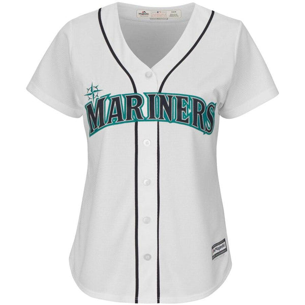 Ichiro Suzuki Seattle Mariners Majestic Women's Team Cool Base Player Jersey – White 2019