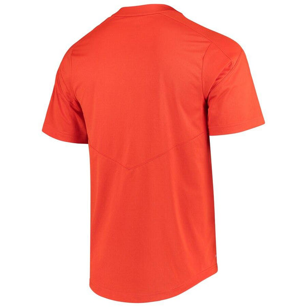 Illinois Fighting Illini Vapor Untouchable Elite Full-Button Replica Baseball Jersey - Orange 2019