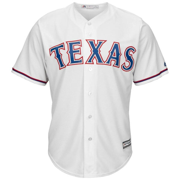 Ivan Rodriguez Texas Rangers Majestic Home Official Cool Base Replica Player Jersey - White 2019