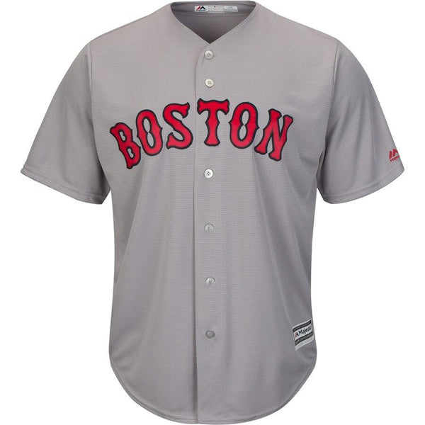 J.D. Martinez Boston Red Sox Majestic Road Official Cool Base Player Jersey - Gray 2019