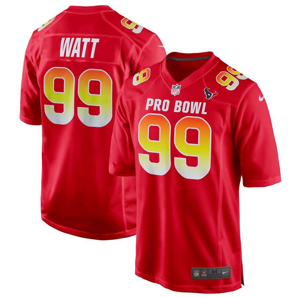 J.J. Watt AFC 2019 Pro Bowl Game Jersey – Red 2019
