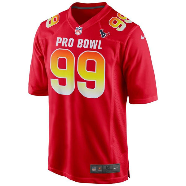 J.J. Watt AFC 2019 Pro Bowl Game Jersey – Red 2019