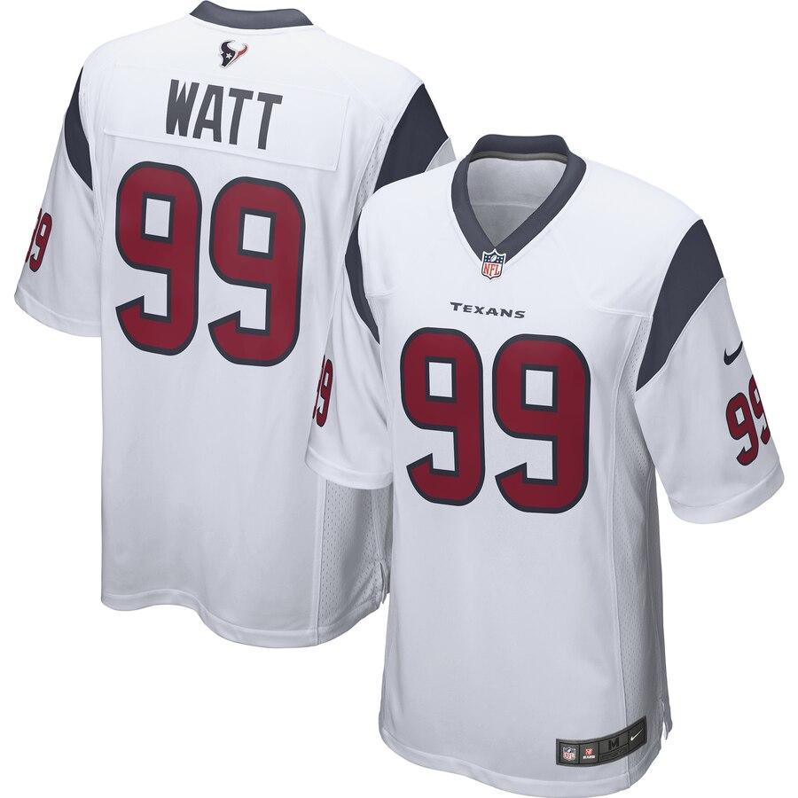 J.J. Watt Houston Texans Player Game Jersey – White 2019