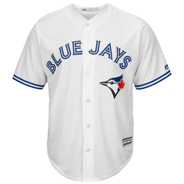 JA Happ Toronto Blue Jays Majestic Home Cool Base Player Jersey - White 2019