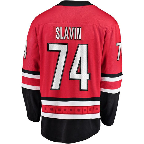 Jaccob Slavin Carolina Hurricanes Breakaway Player Jersey – Red 2019