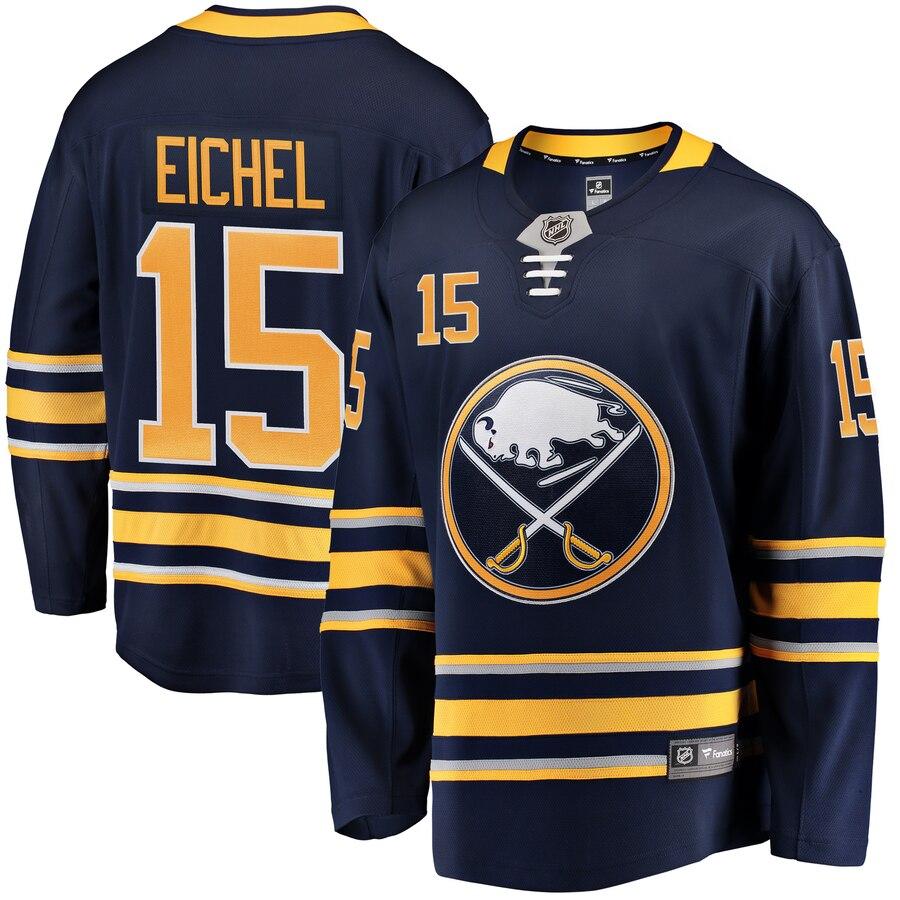 Jack Eichel Buffalo Sabres Breakaway Player Jersey - Navy 2019