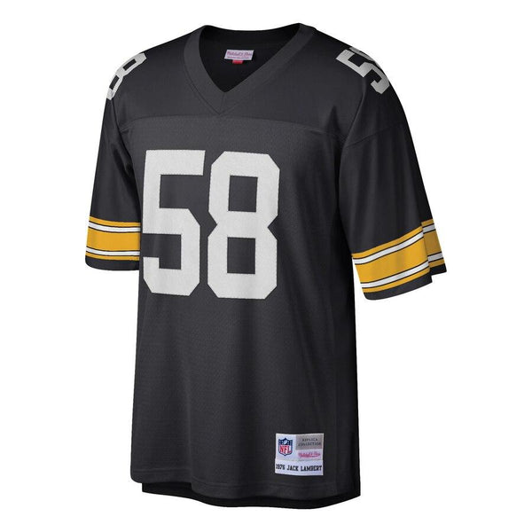 Jack Lambert Pittsburgh Steelers Mitchell &amp; Ness Replica Retired Player Jersey - Black 2019