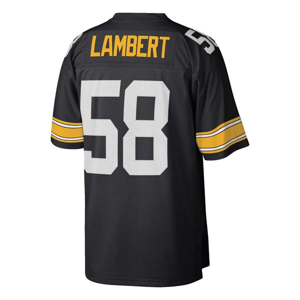 Jack Lambert Pittsburgh Steelers Mitchell &amp; Ness Replica Retired Player Jersey - Black 2019