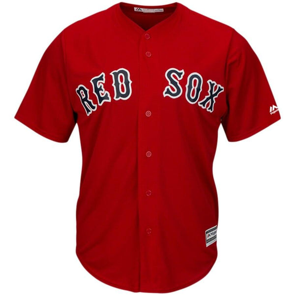 Jackie Bradley Jr. Boston Red Sox Majestic Alternate Official Cool Base Replica Player Jersey – Scarlet 2019
