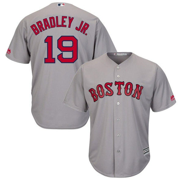 Jackie Bradley Jr. Boston Red Sox Majestic Official Cool Base Player Jersey – Gray 2019