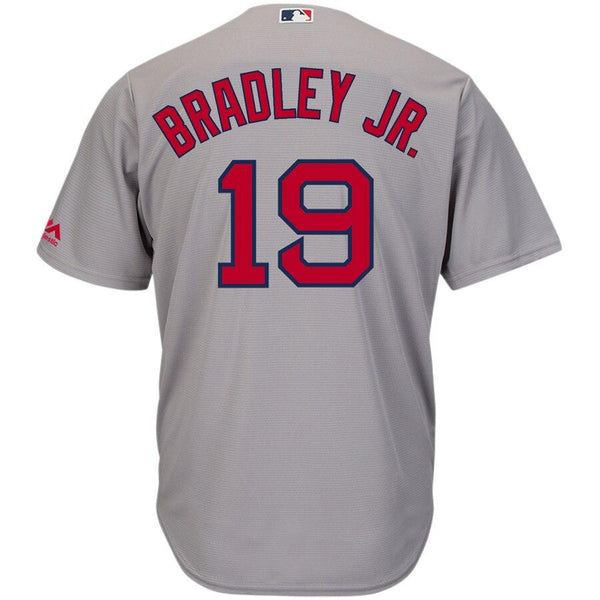 Jackie Bradley Jr. Boston Red Sox Majestic Official Cool Base Player Jersey – Gray 2019