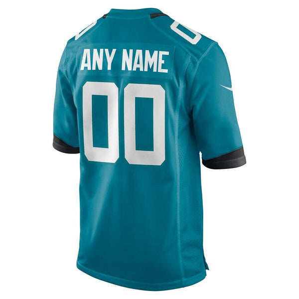 Jacksonville Jaguars Custom Alternate Game Jersey – Teal 2019