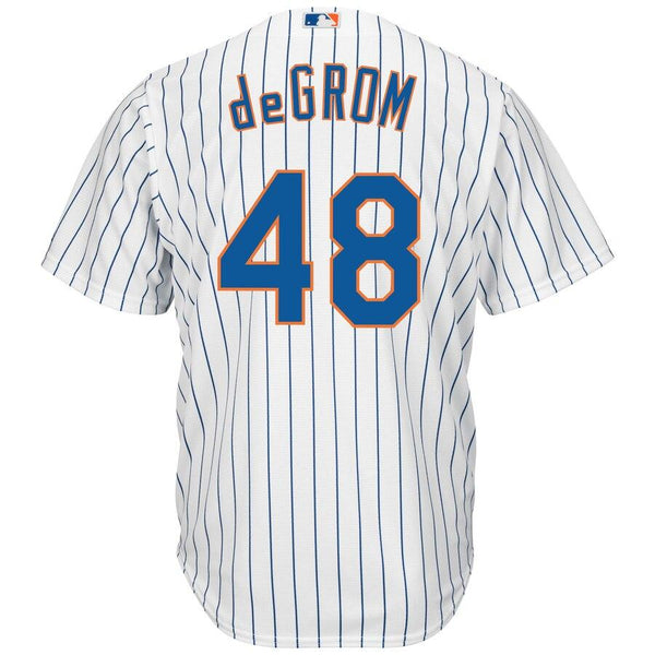 Jacob deGrom New York Mets Majestic Cool Base Player Jersey - White 2019