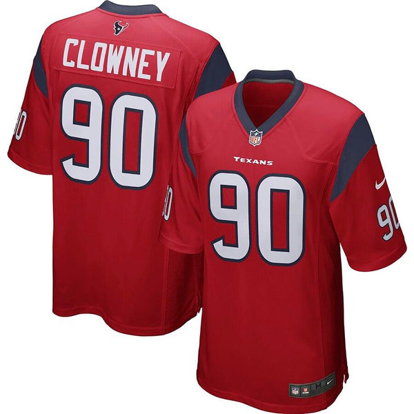Jadeveon Clowney Houston Texans Game Jersey – Red 2019