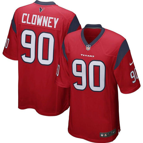 Jadeveon Clowney Houston Texans Game Jersey – Red 2019