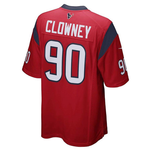 Jadeveon Clowney Houston Texans Game Jersey – Red 2019
