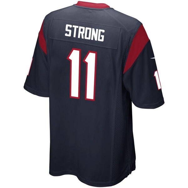 Jaelen Strong Houston Texans Game Jersey - Navy 2019