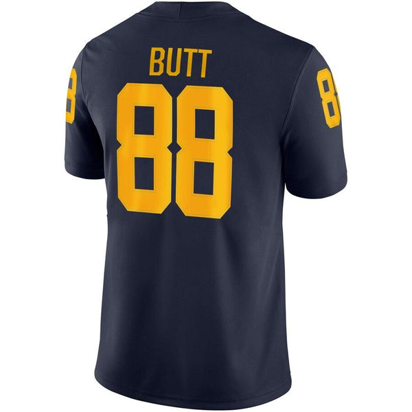 Jake Butt Michigan Wolverines Jordan Brand Game Jersey – Navy 2019