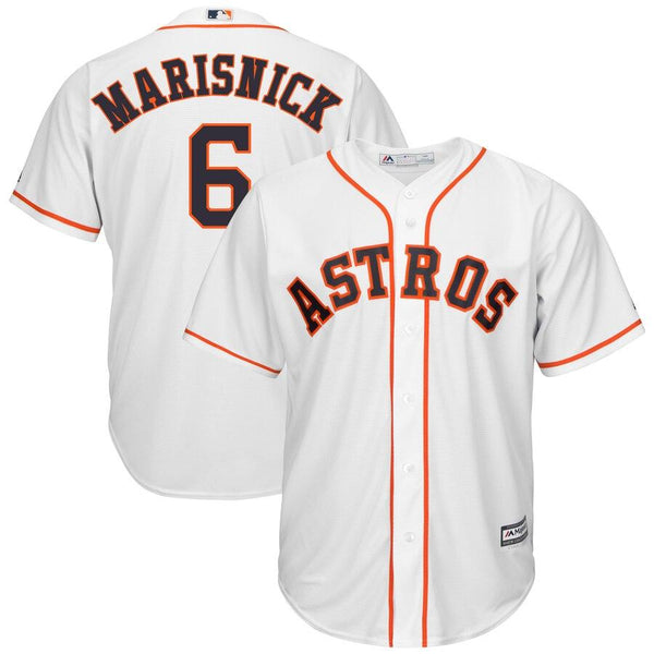 Jake Marisnick Houston Astros Majestic Home Cool Base Replica Player Jersey - White 2019