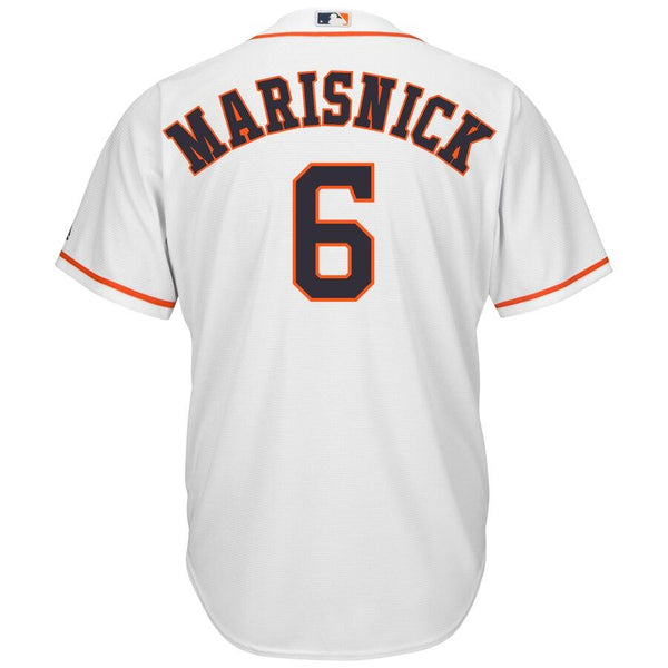 Jake Marisnick Houston Astros Majestic Home Cool Base Replica Player Jersey - White 2019