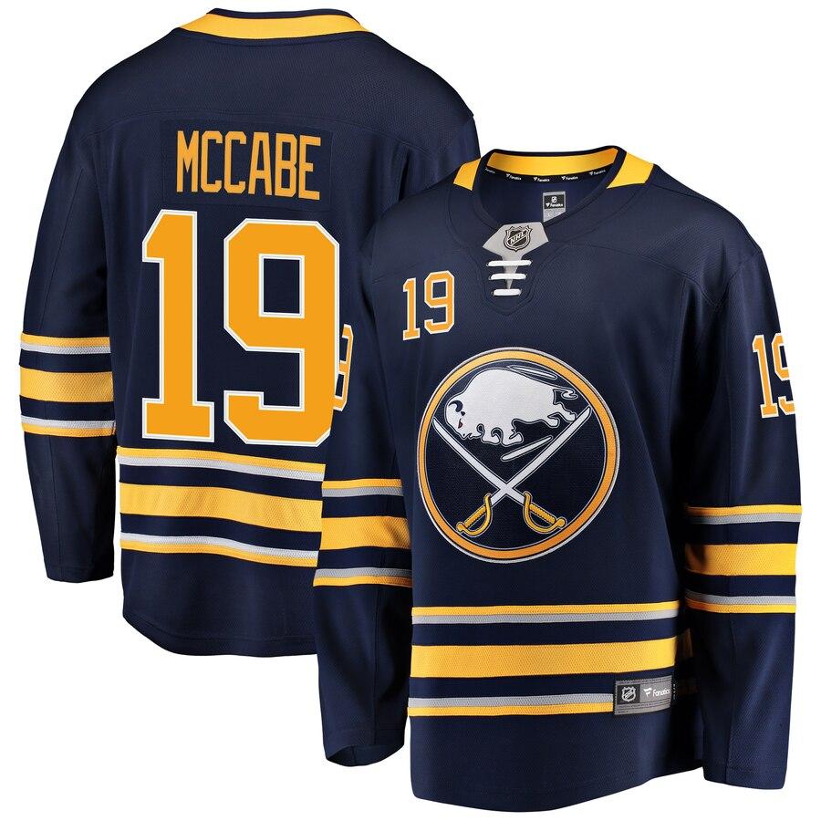 Jake McCabe Buffalo Sabres Breakaway Player Jersey – Navy 2019