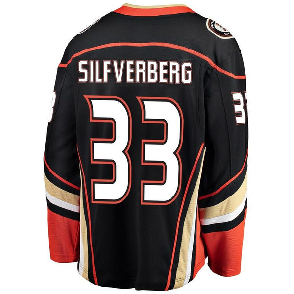 Jakob Silfverberg Anaheim Ducks Breakaway Player Jersey – Black 2019