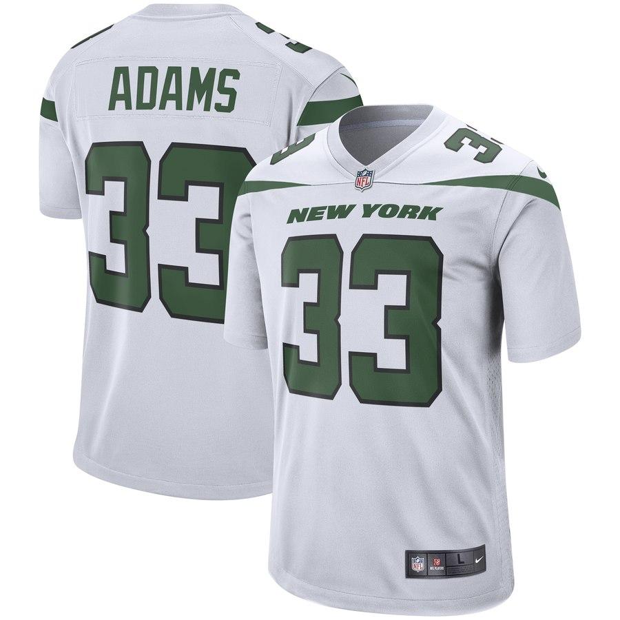 Jamal Adams New York Jets Game Jersey – Spotlight White 2019