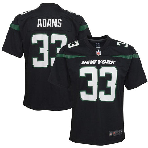 Jamal Adams New York Jets Youth Retired Player Game Jersey – Stealth Black 2019