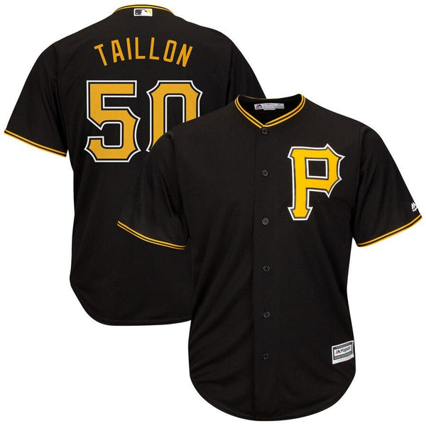 Jameson Taillon Pittsburgh Pirates Majestic Alternate Cool Base Replica Player Jersey - Black 2019
