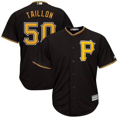 Jameson Taillon Pittsburgh Pirates Majestic Alternate Cool Base Replica Player Jersey - Black 2019