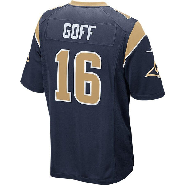 Jared Goff Los Angeles Rams Game Jersey - Navy 2019