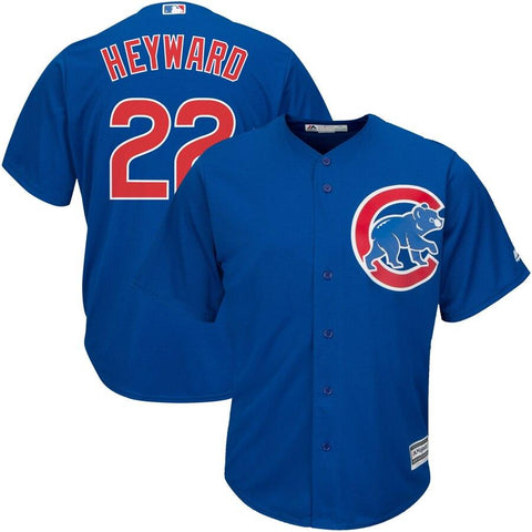 Jason Heyward Chicago Cubs Majestic Cool Base Player Jersey - Royal 2019