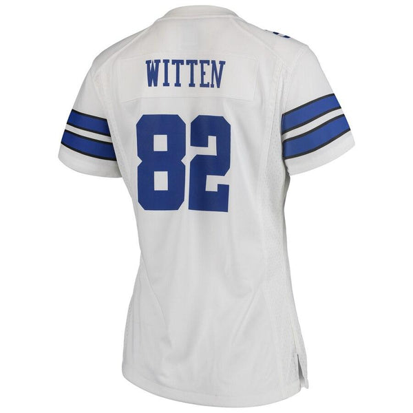 Jason Witten Dallas Cowboys Women's Retired Player Game Jersey - White 2019