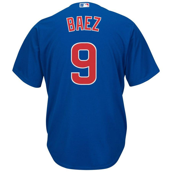 Javier Baez Chicago Cubs Majestic Alternate Official Cool Base Player Jersey - Royal 2019
