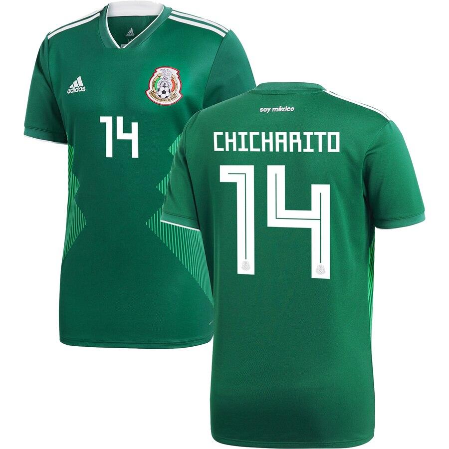 Javier Hernandez Mexico National Team Youth Home Replica Jersey - Green 2019