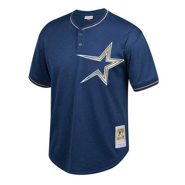 Jeff Bagwell Houston Astros Mitchell &amp; Ness Youth Cooperstown Collection Mesh Batting Practice Jersey – Navy 2019