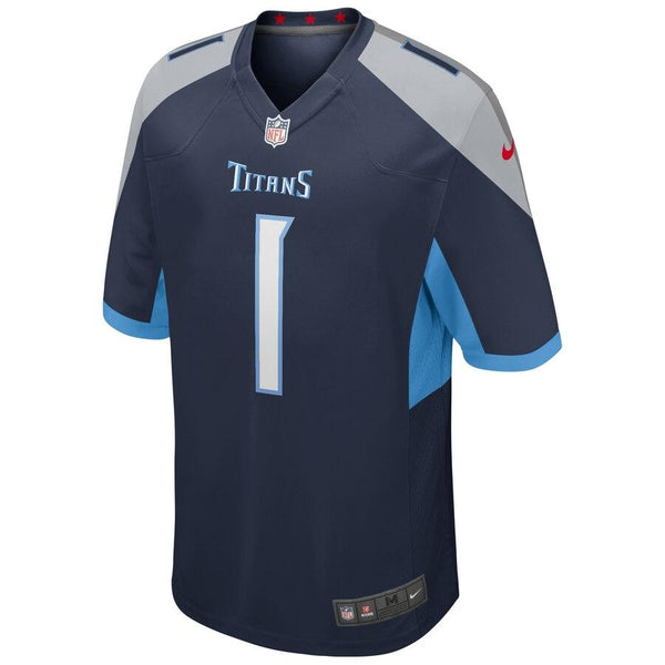 Jeffery Simmons Tennessee Titans 2019 NFL Draft First Round Pick Game Jersey – Navy 2019