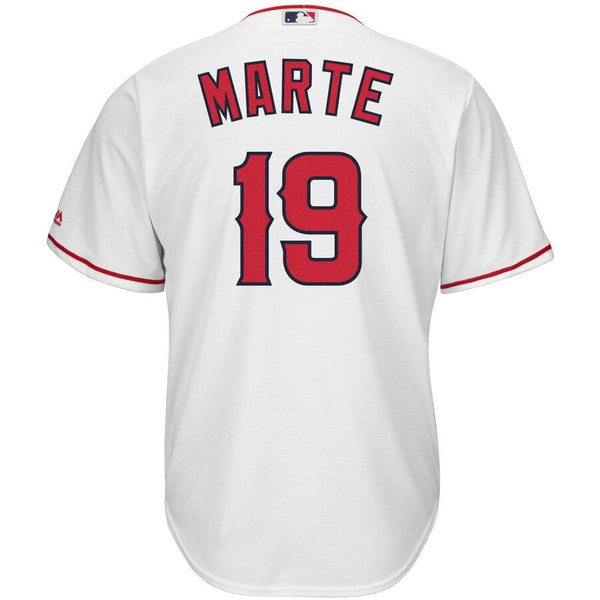 Jefry Marté Los Angeles Angels Majestic Home Cool Base Replica Player Jersey - White 2019