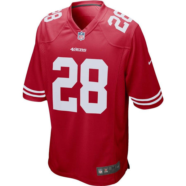 Jerick McKinnon San Francisco 49ers Game Jersey – Scarlet 2019