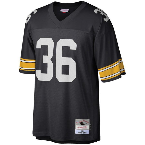Jerome Bettis Pittsburgh Steelers Mitchell &amp; Ness Retired Player Vintage Replica Jersey - Black 2019