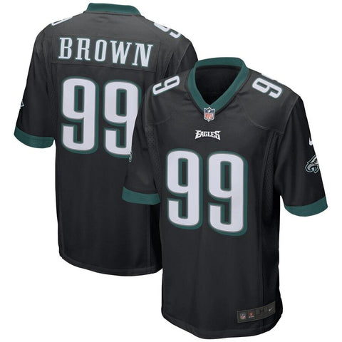 Jerome Brown Philadelphia Eagles Retired Player Game Jersey - Black 2019