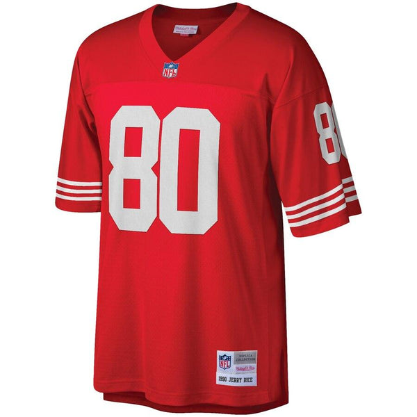Jerry Rice San Francisco 49ers Mitchell &amp; Ness Retired Player Vintage Replica Jersey - Scarlet 2019