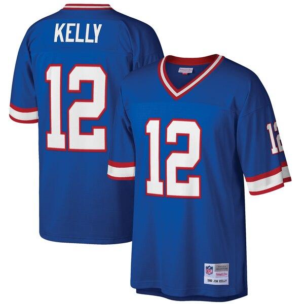 Jim Kelly Buffalo Bills Mitchell &amp; Ness Retired Player Vintage Replica Jersey - Royal Blue 2019