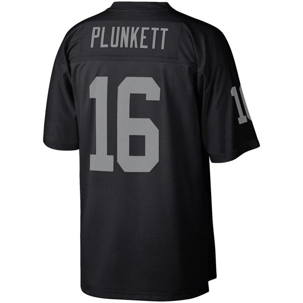Jim Plunkett Oakland Raiders Mitchell &amp; Ness Retired Player Vintage Replica Jersey - Black 2019