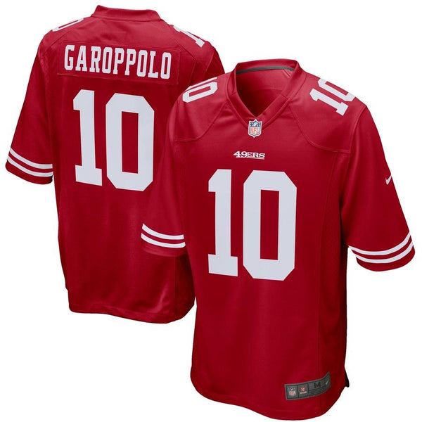 Jimmy Garoppolo San Francisco 49ers Game Jersey – Scarlet 2019