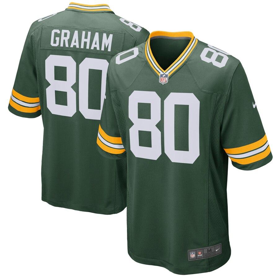 Jimmy Graham Green Bay Packers Game Jersey – Green 2019