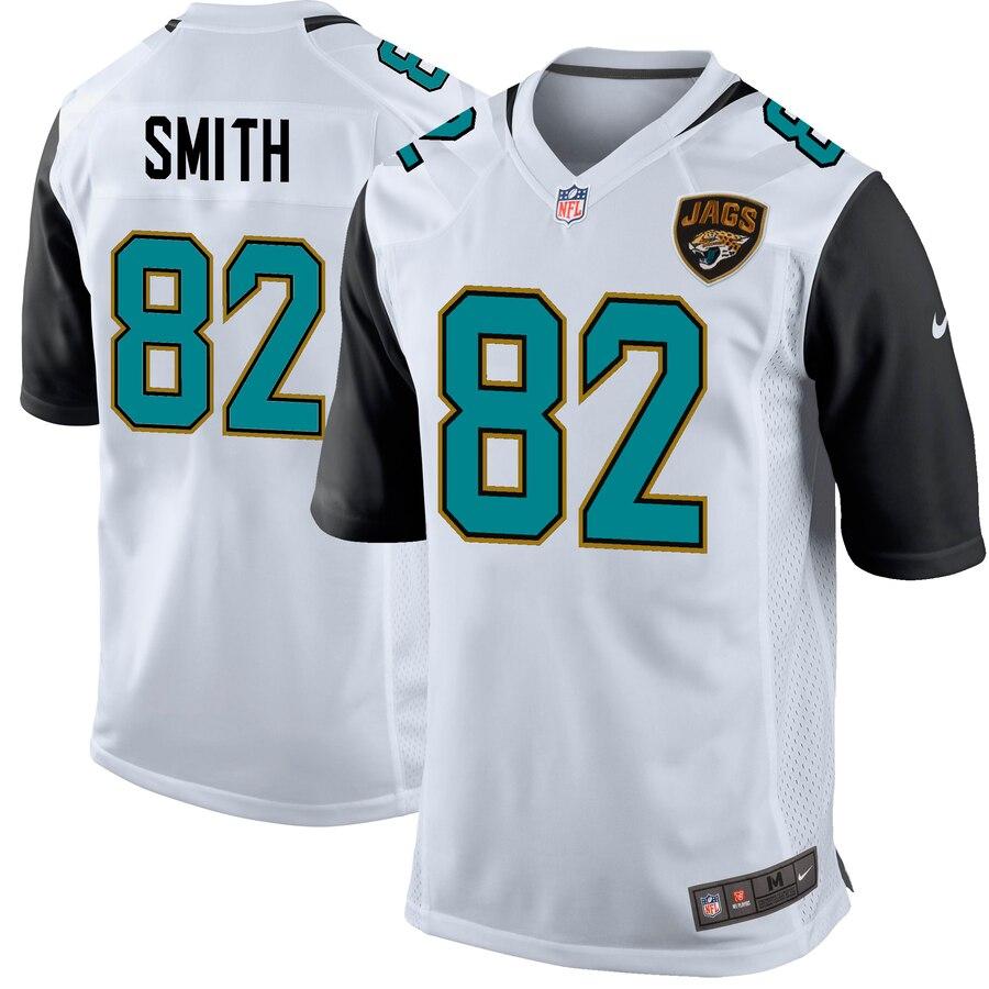 Jimmy Smith Jacksonville Jaguars Retired Player Game Jersey - White 2019