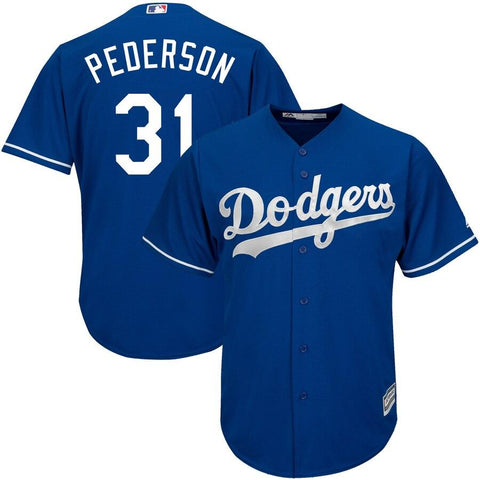Joc Pederson Los Angeles Dodgers Majestic Official Cool Base Player Jersey - Royal - 2019