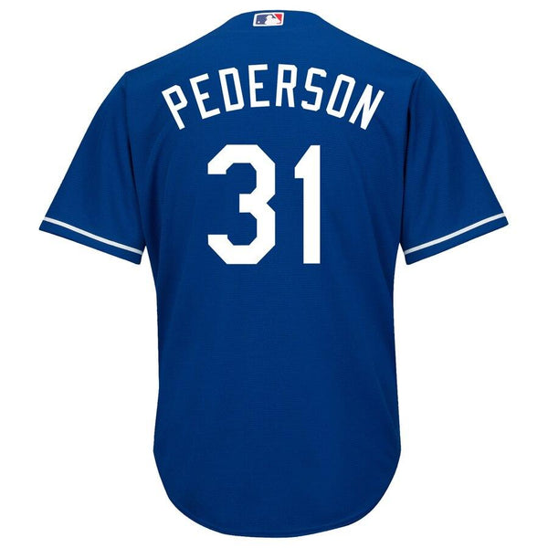 Joc Pederson Los Angeles Dodgers Majestic Official Cool Base Player Jersey - Royal - 2019